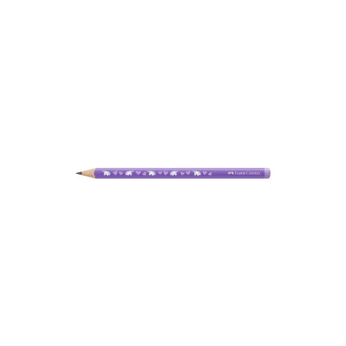 FABER-CASTELL Crayon de papier Licorne Jumbo, HB, violet