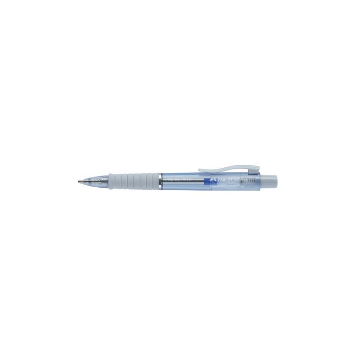 FABER-CASTELL Stylo à bille POLY BALL VIEW, bleu clair