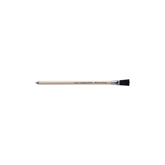FABER-CASTELL Gomme en crayon PERFECTION 7058 B, avec brosse