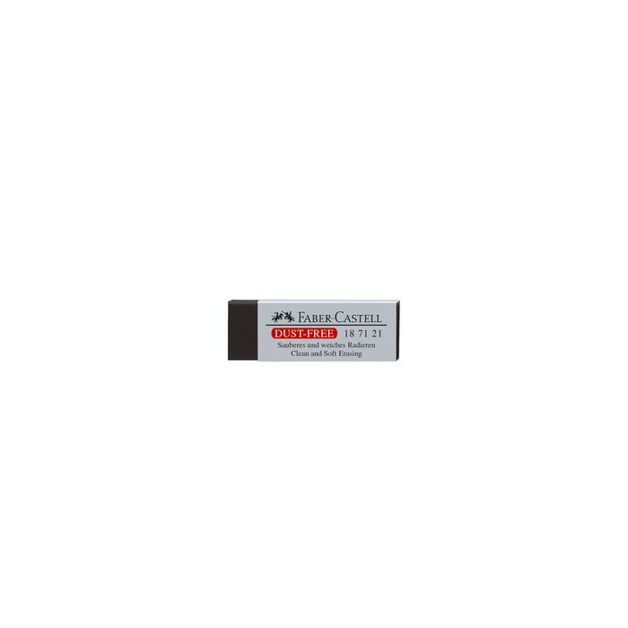 FABER-CASTELL Gomme en plastique DUST-FREE, blanc