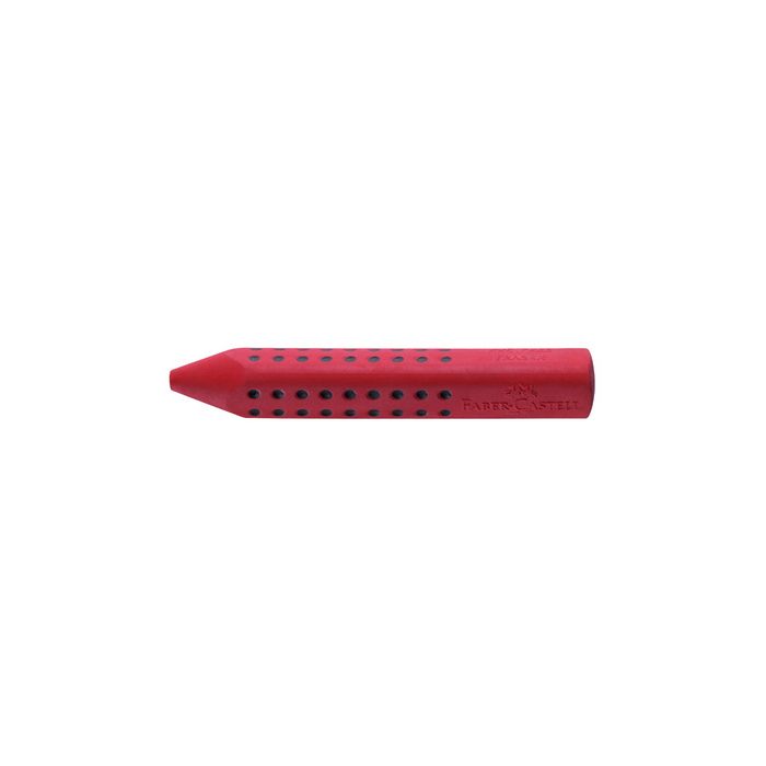 FABER-CASTELL Gomme en plastique GRIP 2001, rouge/bleu x10