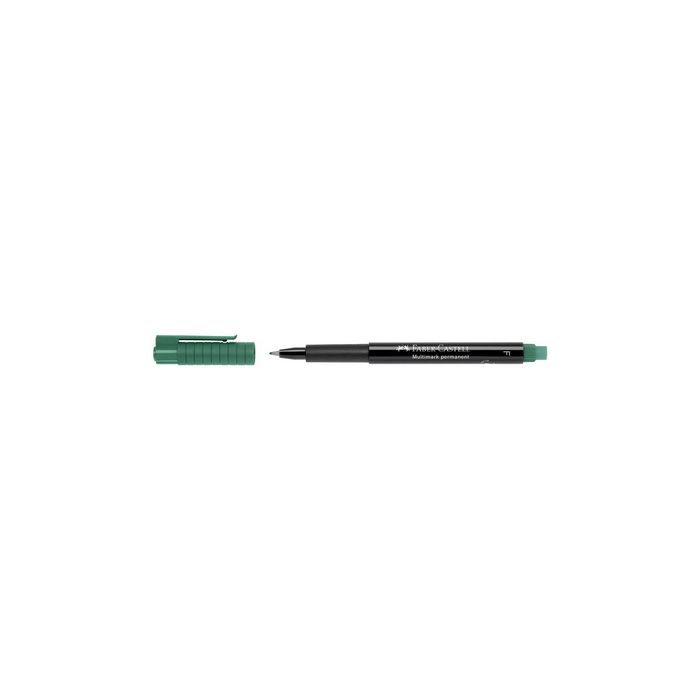FABER-CASTELL Marqueur permanent MULTIMARK M, vert