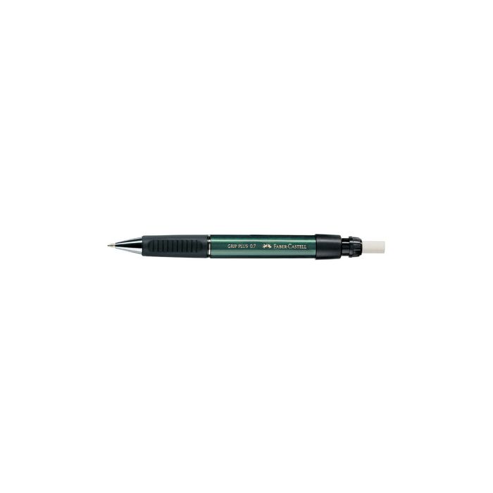 FABER-CASTELL Porte-mines GRIP PLUS 1307, vert-métallique
