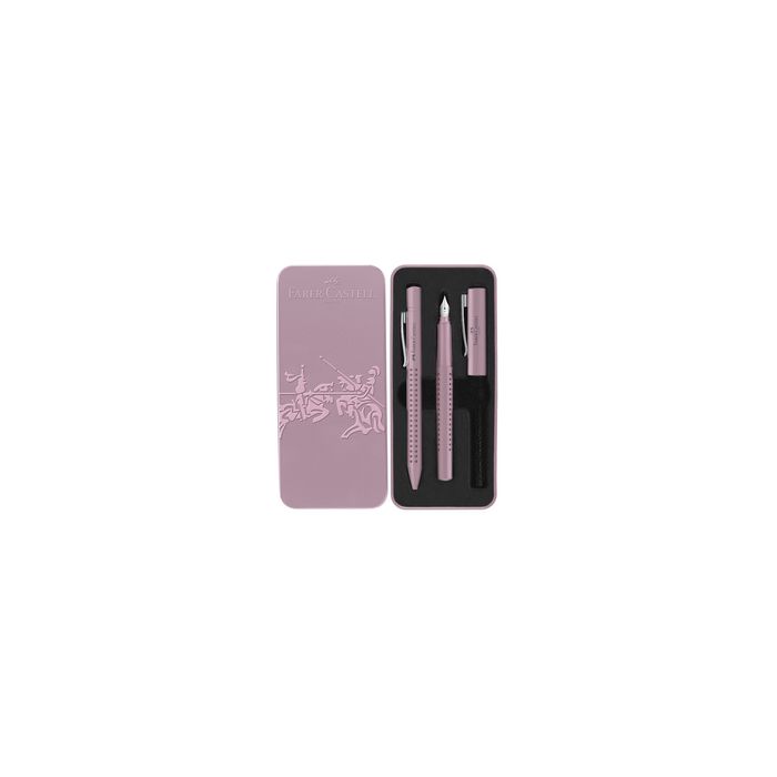 FABER-CASTELL Set d'écriture GRIP 2010 Harmony, rose