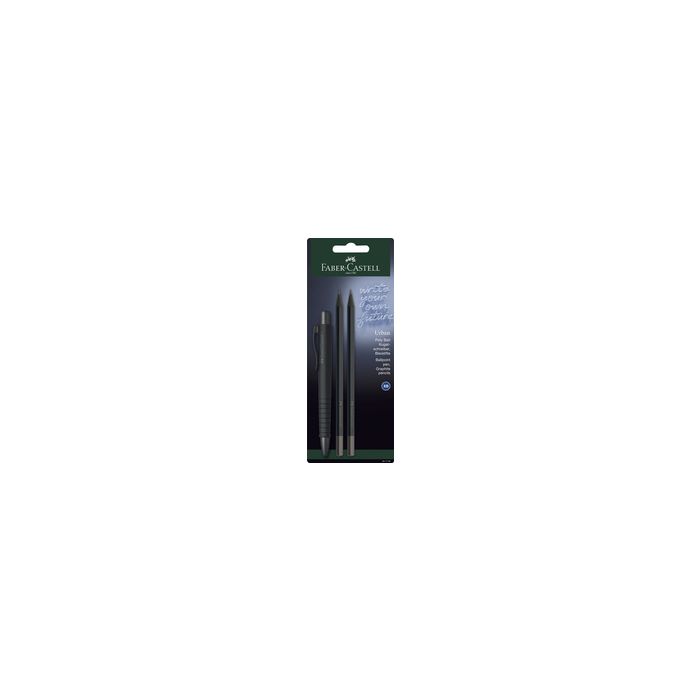 FABER-CASTELL Set d'écriture POLY BALL URBAN, noir