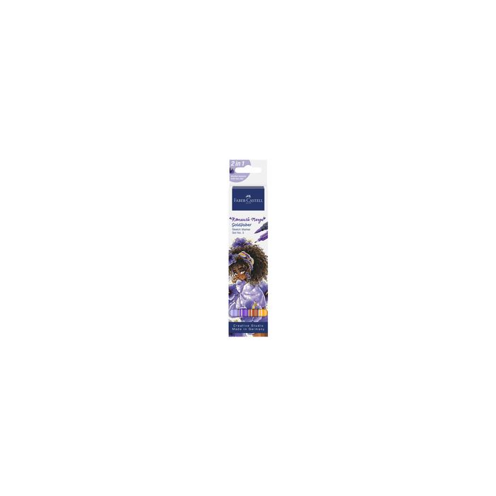 FABER-CASTELL Sketch Marker GOLDFABER, kit Romantic Manga 3
