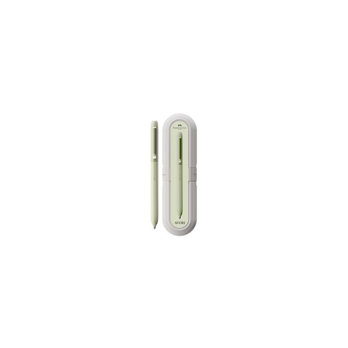 FABER-CASTELL Stylo bille rétractable AVORI XB, Fresh Breeze