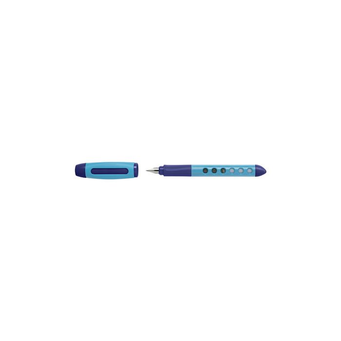 FABER-CASTELL Stylo plume éducatif Scribolino, bleu