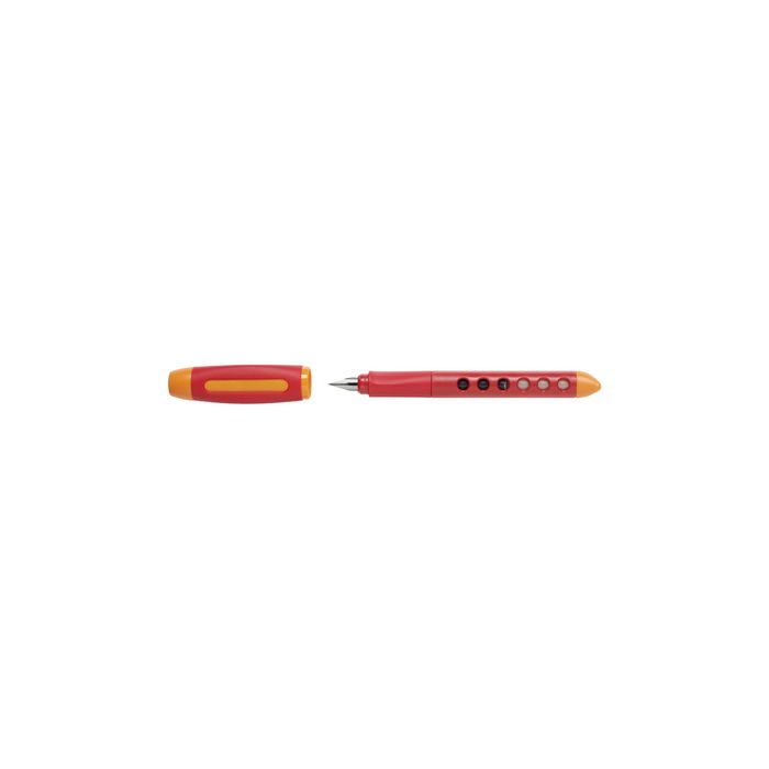 FABER-CASTELL Stylo plume éducatif Scribolino, rouge