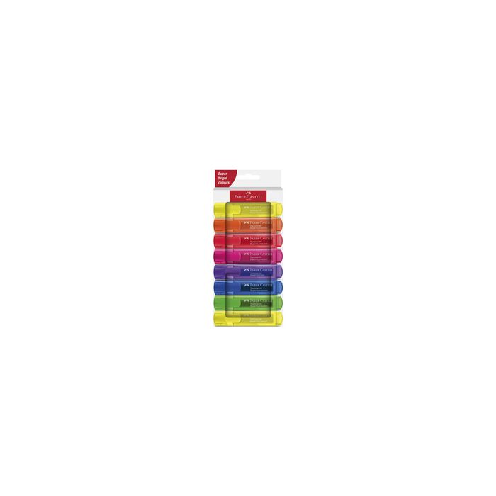 FABER-CASTELL Surligneur TEXTLINER 1546, étui en carton de 8