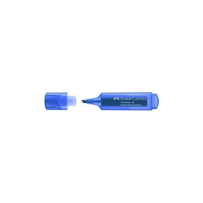 FABER-CASTELL Surligneur TEXTLINER 1546, bleu