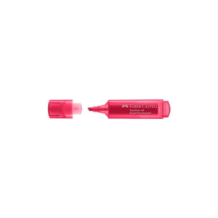 FABER-CASTELL Surligneur TEXTLINER 1546, rouge