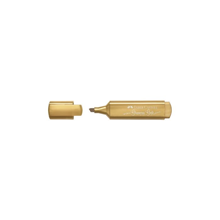 FABER-CASTELL Surligneur TEXTLINER 46 METALLIC, or