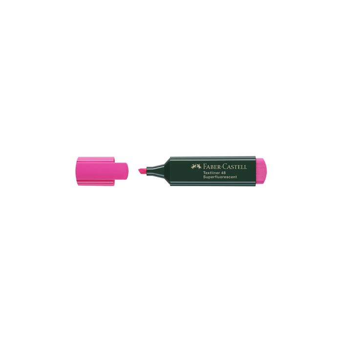 FABER-CASTELL Surligneur TEXTLINER 48 REFILL, rose