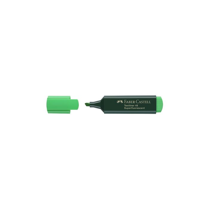 FABER-CASTELL Surligneur TEXTLINER 48 REFILL, vert