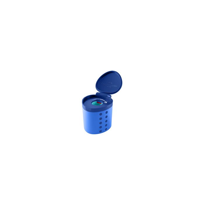 FABER-CASTELL Taille-crayon Grippy, bleu
