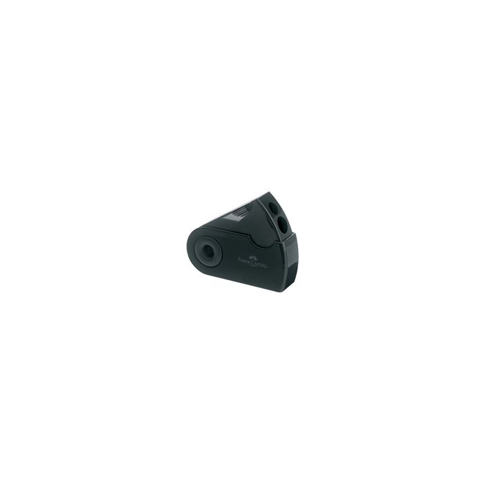 FABER-CASTELL Taille-crayon double SLEEVE, noir