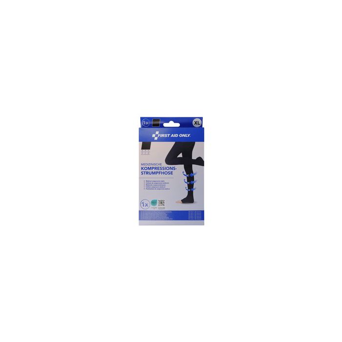 FIRST AID ONLY Collants de contention, XL, noir