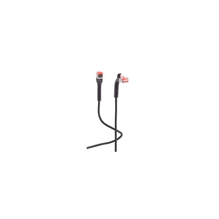 FLEXLINE Câble patch, cat. 6A, U/FTP, pliable, 3 m, noir