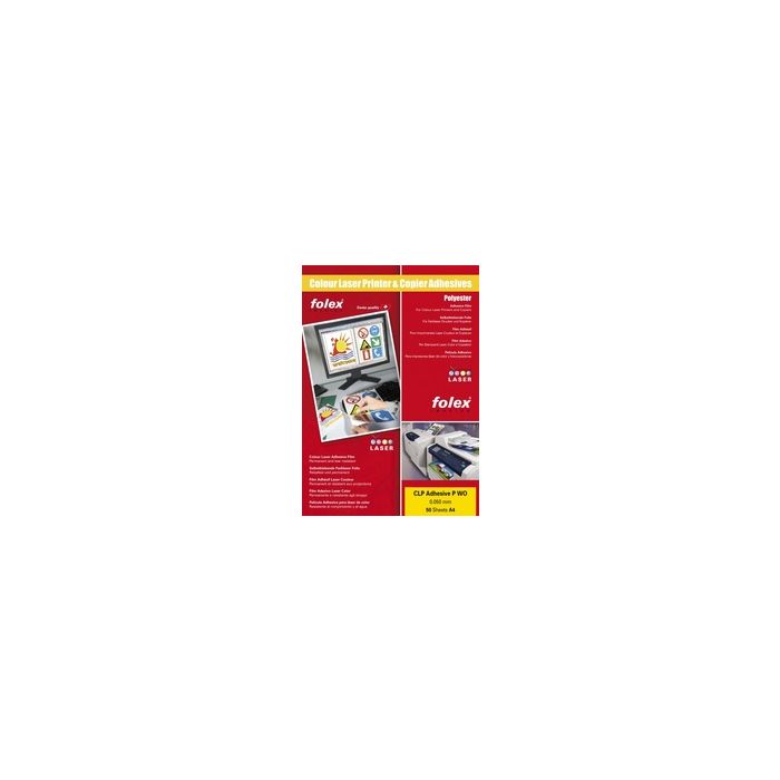 FOLEX Transparent laser couleur CLP Adhesives P WO, A4