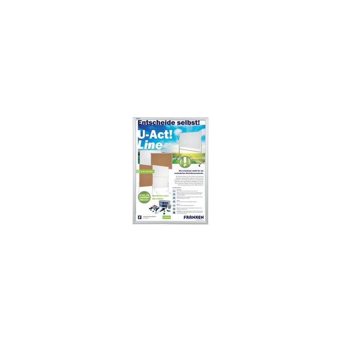 FRANKEN Cadre porte-affiches security, ininflammable, A4