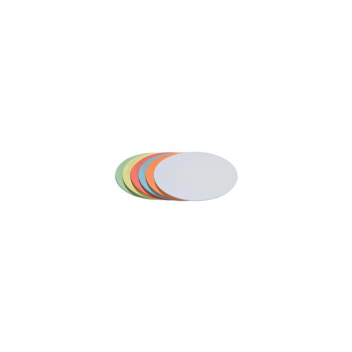 FRANKEN Carte de présentation, oval, auto-collant