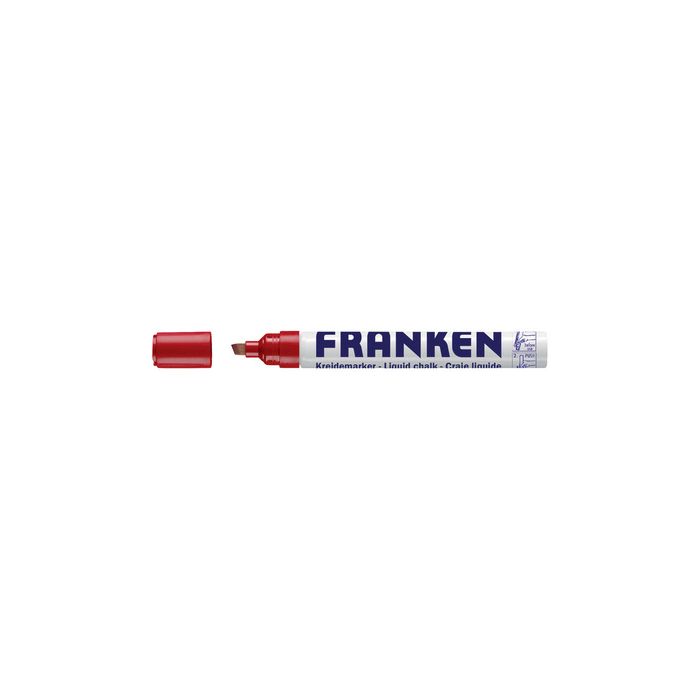 FRANKEN Craie liquide, largeur de tracé: 2-5 mm, rouge