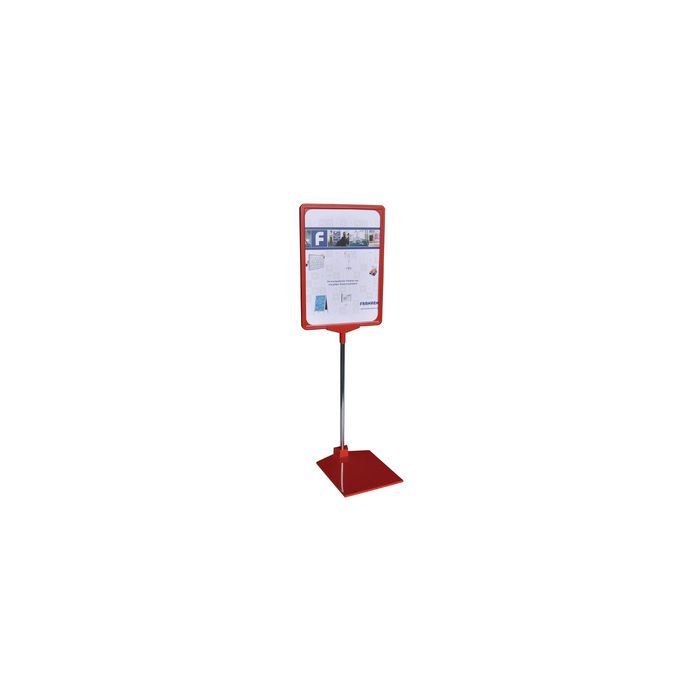 FRANKEN Porte-infos / support prix, A4, rouge