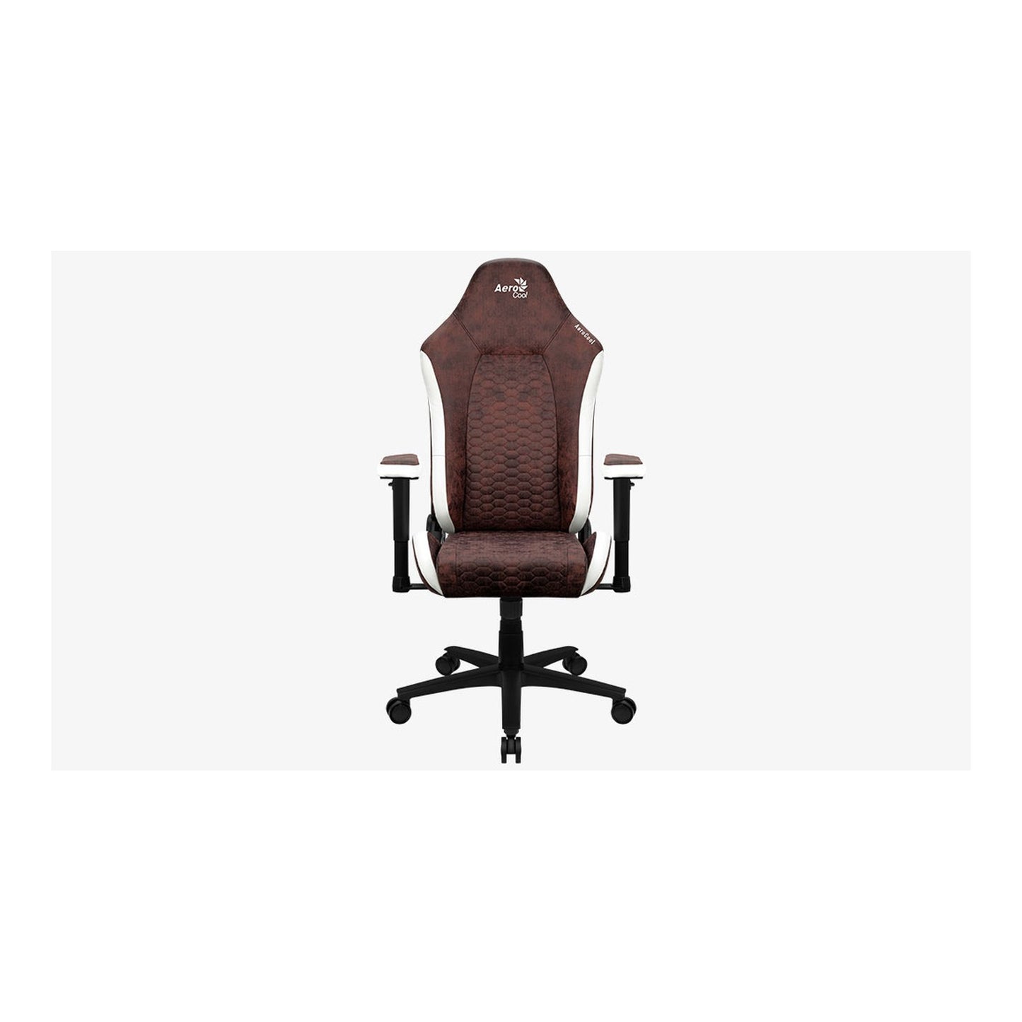 Fauteuil Aerocool Crown AeroSuede (Marron/Blanc)