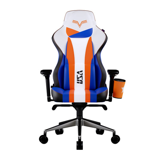 Fauteuil Cooler Master Caliber X2 Street Fighter 6 Luke (Blanc/Bleu/Orange)