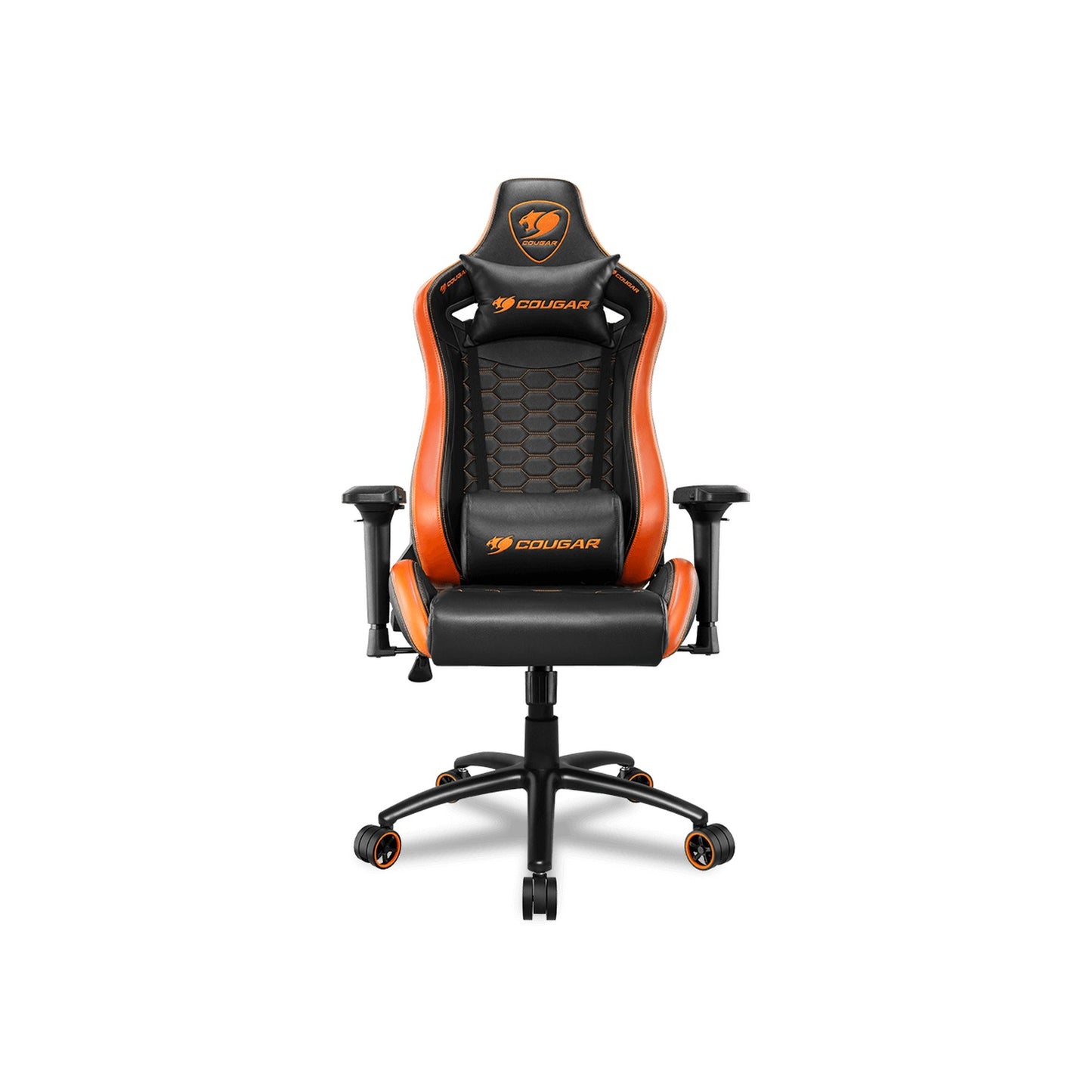 Fauteuil Cougar Outrider S (Noir/Orange)