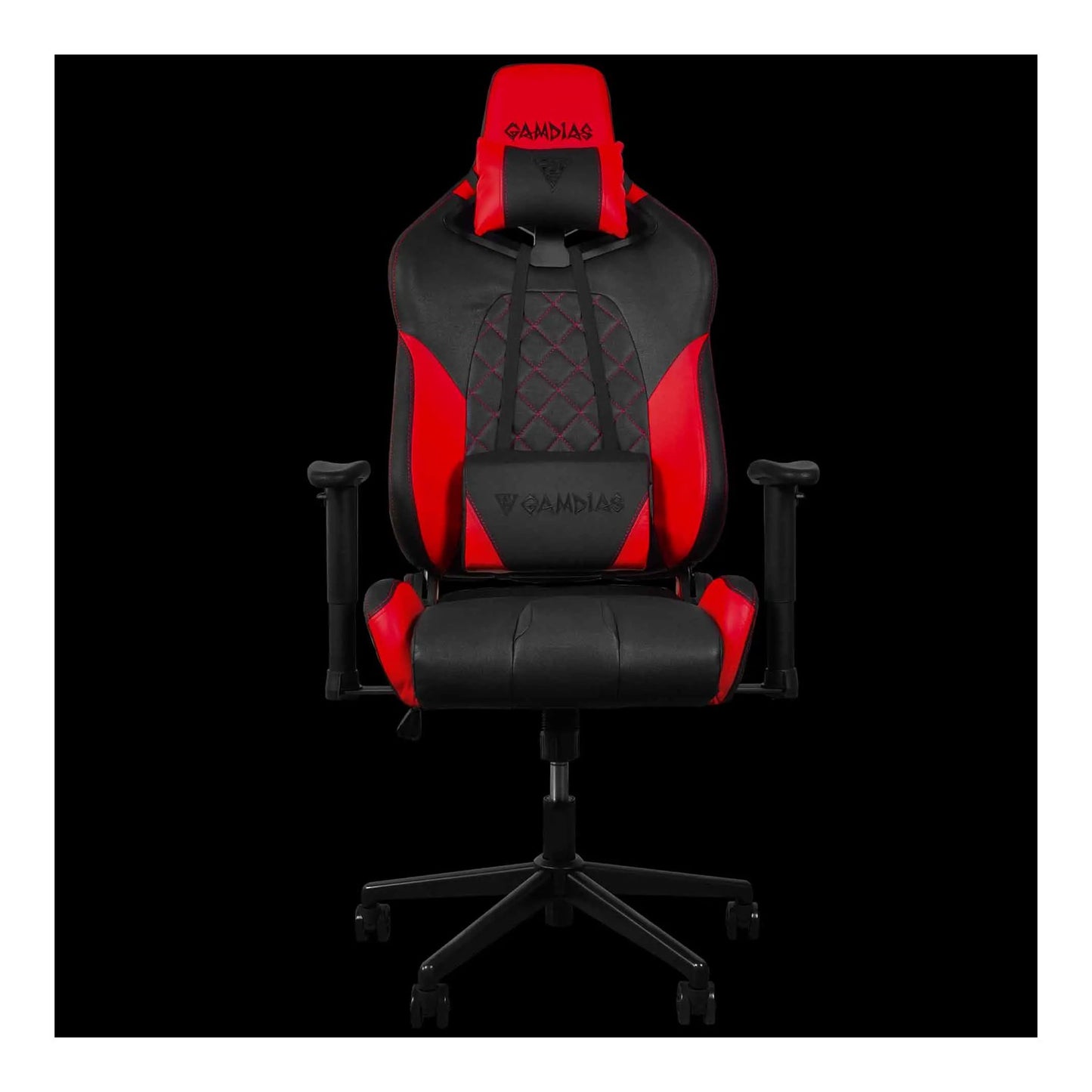 Fauteuil Gamdias Achilles E1-L RGB (Noir/Rouge)
