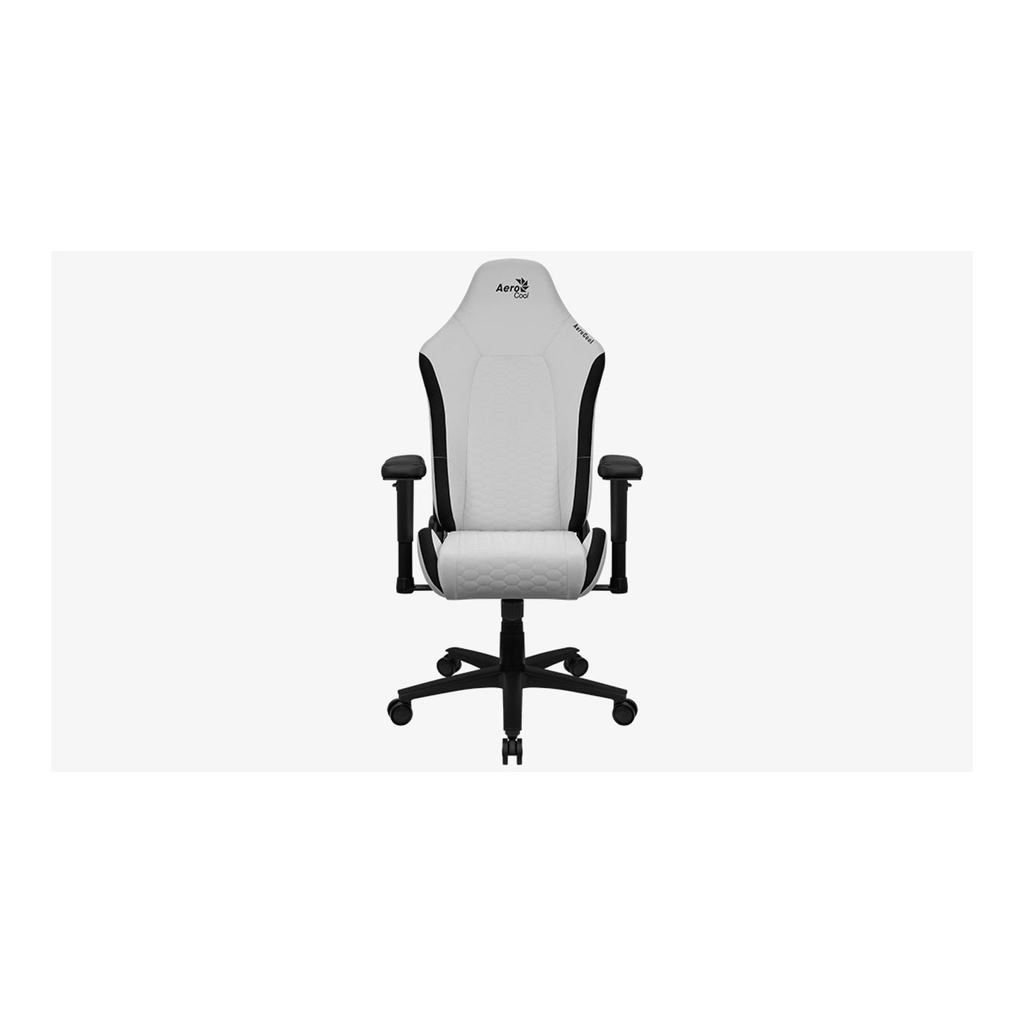 Fauteuil Gamer Aerocool Crown Leatherette (Blanc)