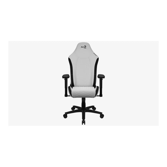 Fauteuil Gamer Aerocool Crown Leatherette (Blanc)