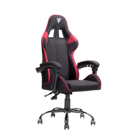 Fauteuil Gamer iTek Rhombus FF10 (Noir/Rouge)