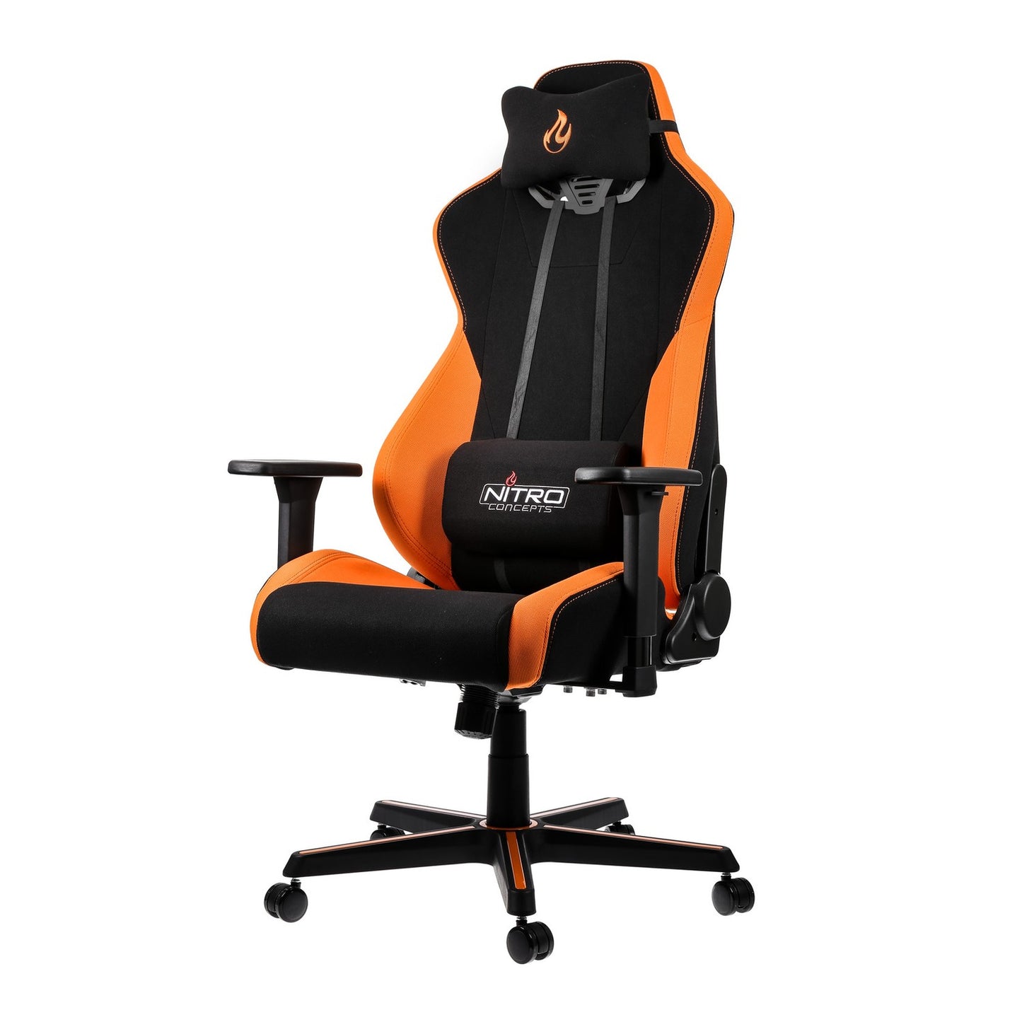 Fauteuil Nitro Concepts S300 Horizon Orange (Noir/Orange)