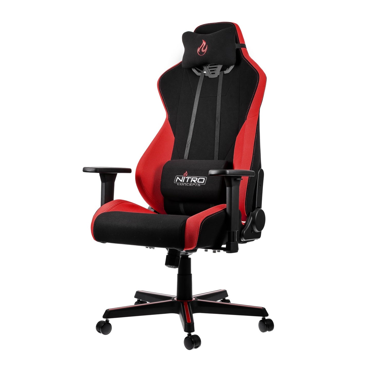 Fauteuil Nitro Concepts S300 Inferno Red (Noir/Rouge)
