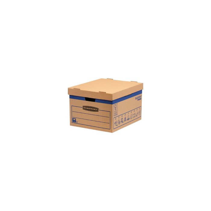 Fellowes BANKERS BOX Carton déménagement SmoothMove FastFold x10