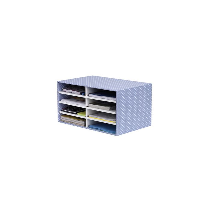 Fellowes BANKERS BOX STYLE Trieur de bureau, bleu/blanc