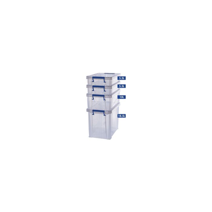 Fellowes Boîte de rangement ProStore Bonus Set 5, set de 4