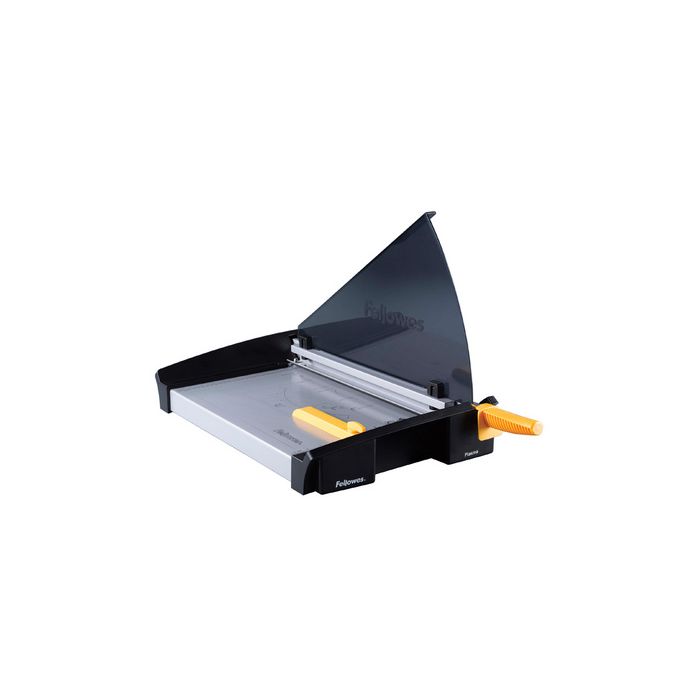 Fellowes Cisaille à levier Plasma, format A3, noir/jaune