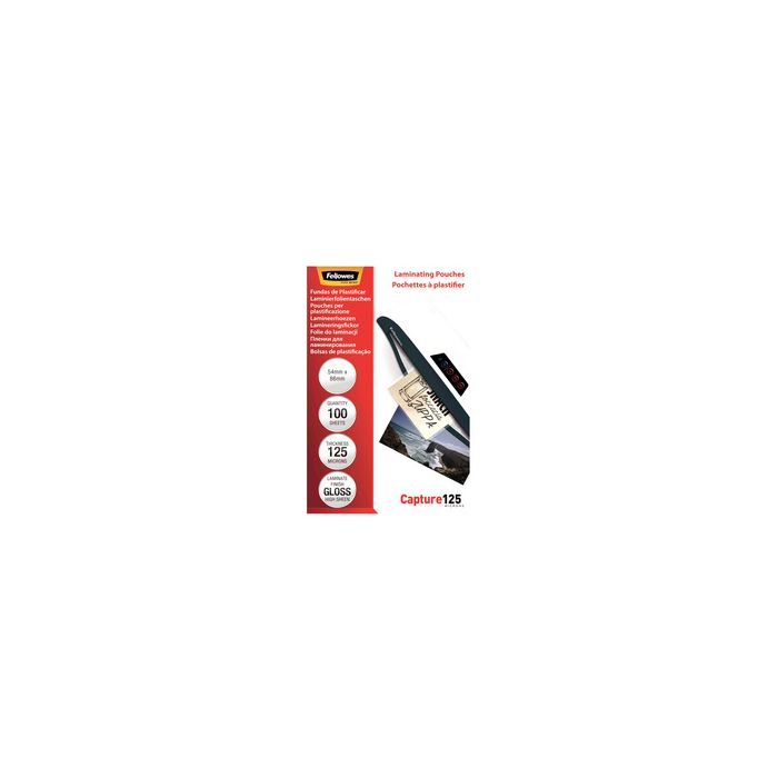 Fellowes Pochette de plastification, 83 x 113 mm