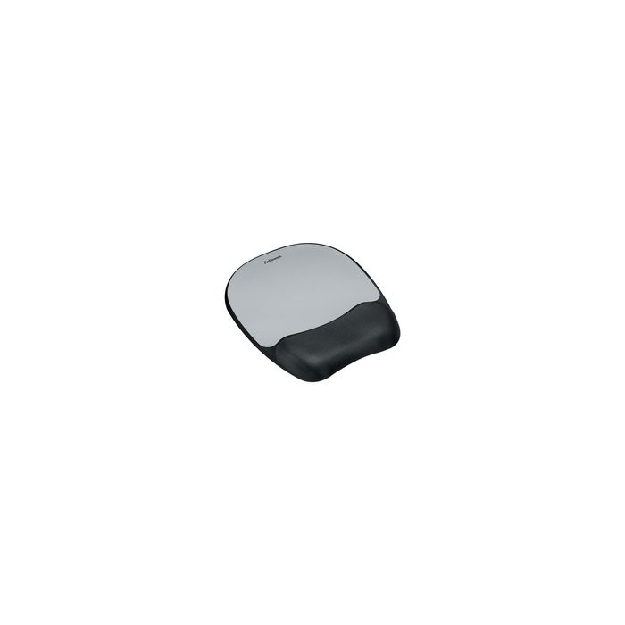 Fellowes Repose-poignet Memory Foam "Bandes argentées"