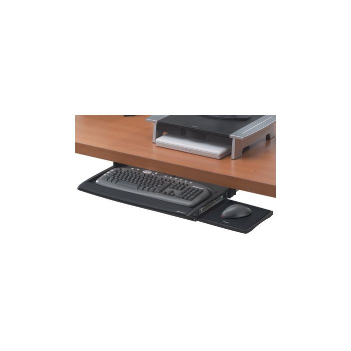 Fellowes Tablette clavier avec tapis de souris Office