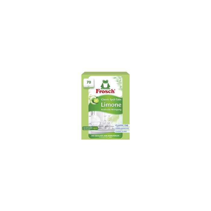 Frosch Tablettes lave-vaisselle Classic Limone, 70 pièces
