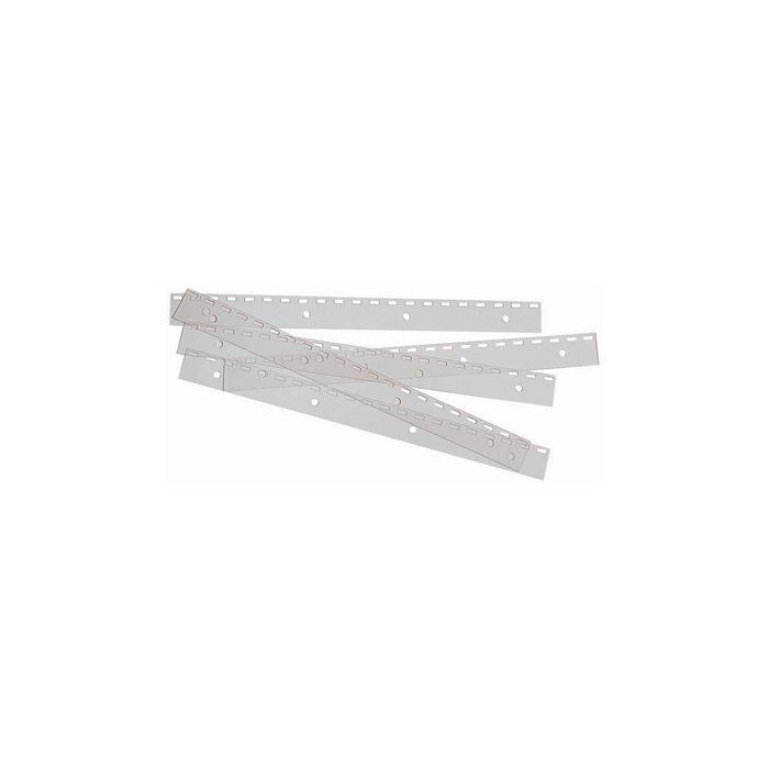 GBC Bande de classement FileStrips, reliure plastique/métal