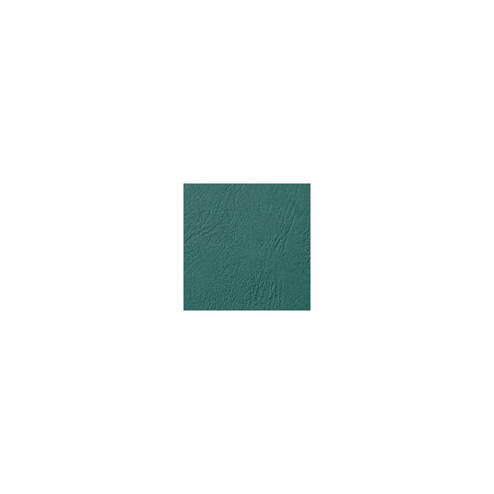 GBC Couverture de reliure grain cuir, A4, vert foncé