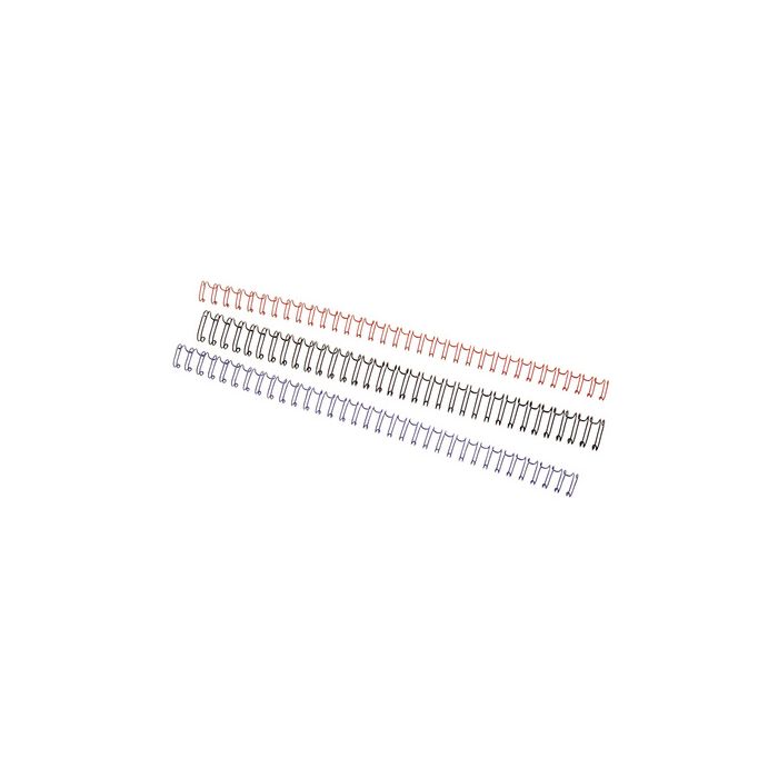 GBC Peigne à relier métal WireBind, A4, 34 boucles, 6 mm
