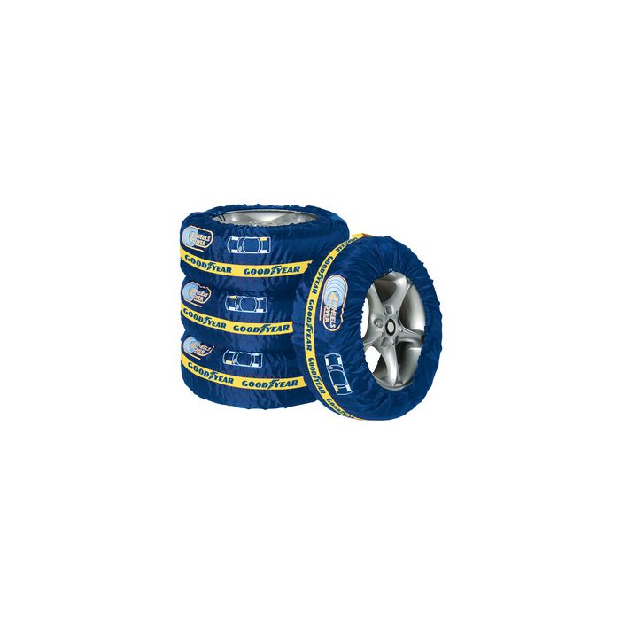 GOODYEAR Set de housses de protection pour pneus, 4 pièces