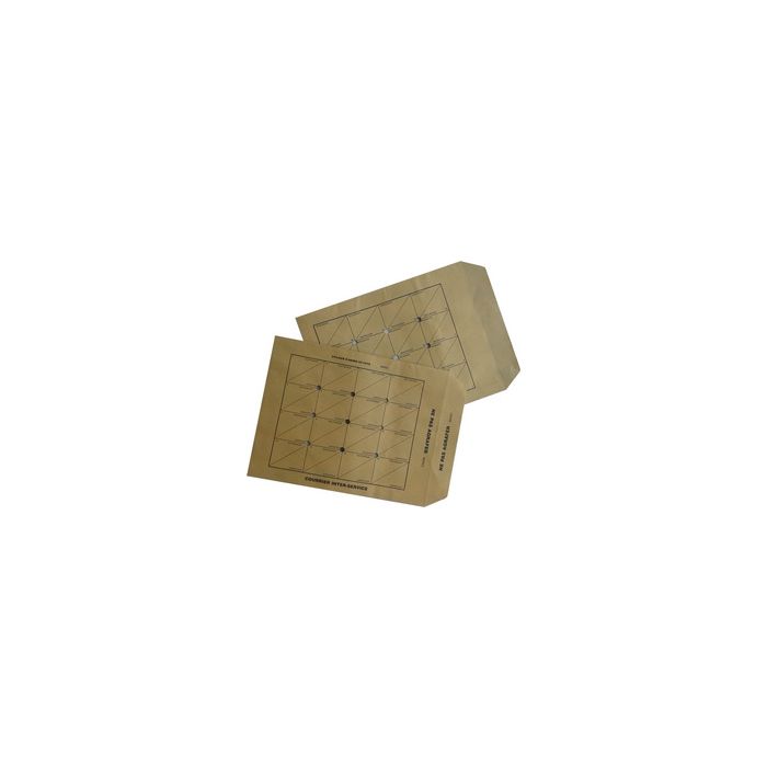 GPV Pochettes Navette, kraft brun, sans gommage